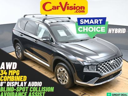 Used 2021 Hyundai Santa Fe Blue w/ Cargo Package