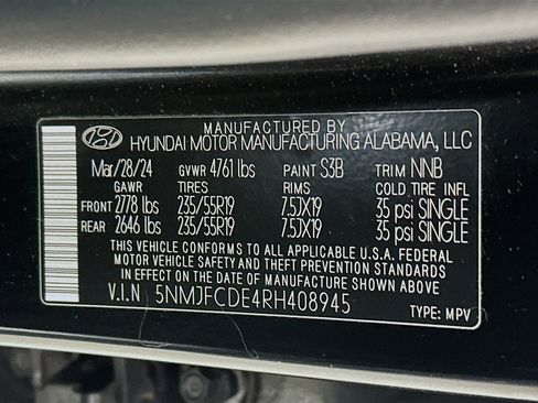 Used 2024 Hyundai Tucson SEL w/ Convenience Package image 32