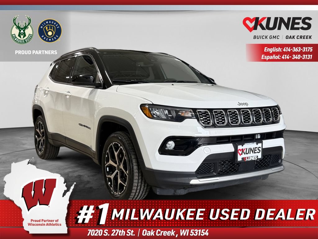 Used 2025 Jeep Compass Limited AWD/4WD image 1