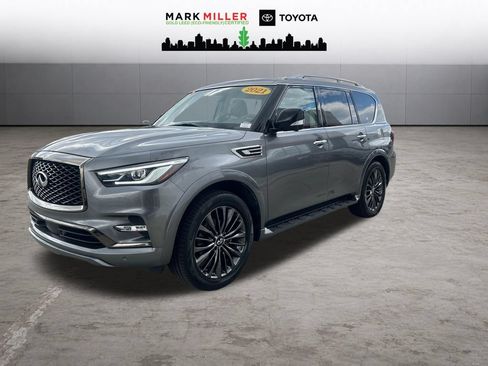 Used 2021 INFINITI QX80 Premium Select w/ All-Season Package AWD/4WD image 1