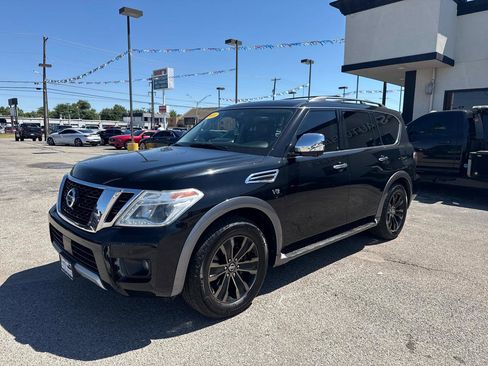 Used 2018 Nissan Armada Platinum w/ Captain Seat Package RWD image 2