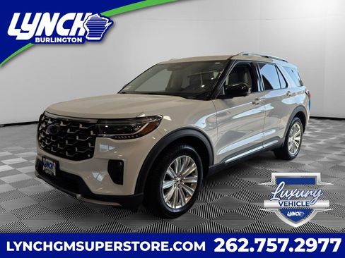 Used 2025 Ford Explorer Platinum w/ LUX Leather Package AWD/4WD image 1
