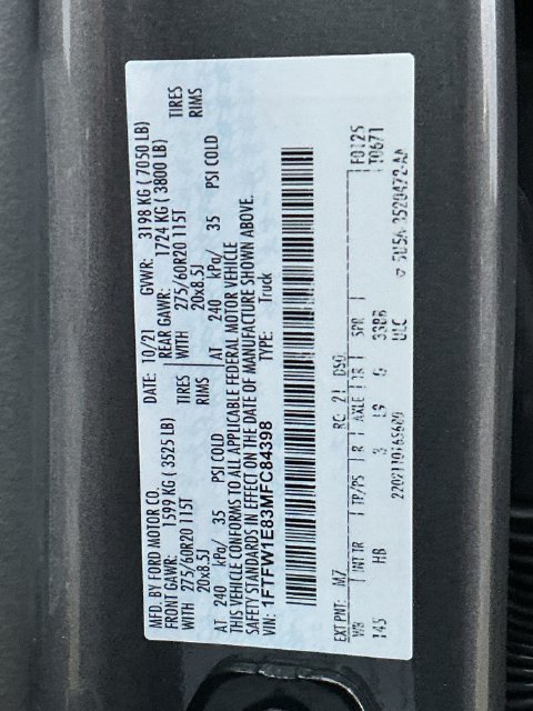 Used 2021 Ford F150 Lariat AWD/4WD image 32