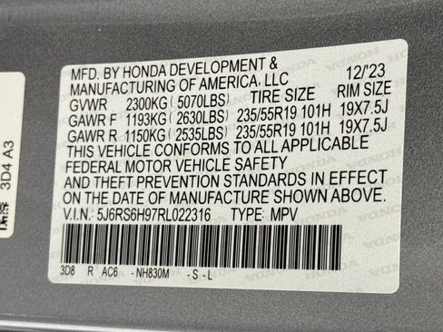 Certified 2024 Honda CR-V Sport Touring image 33
