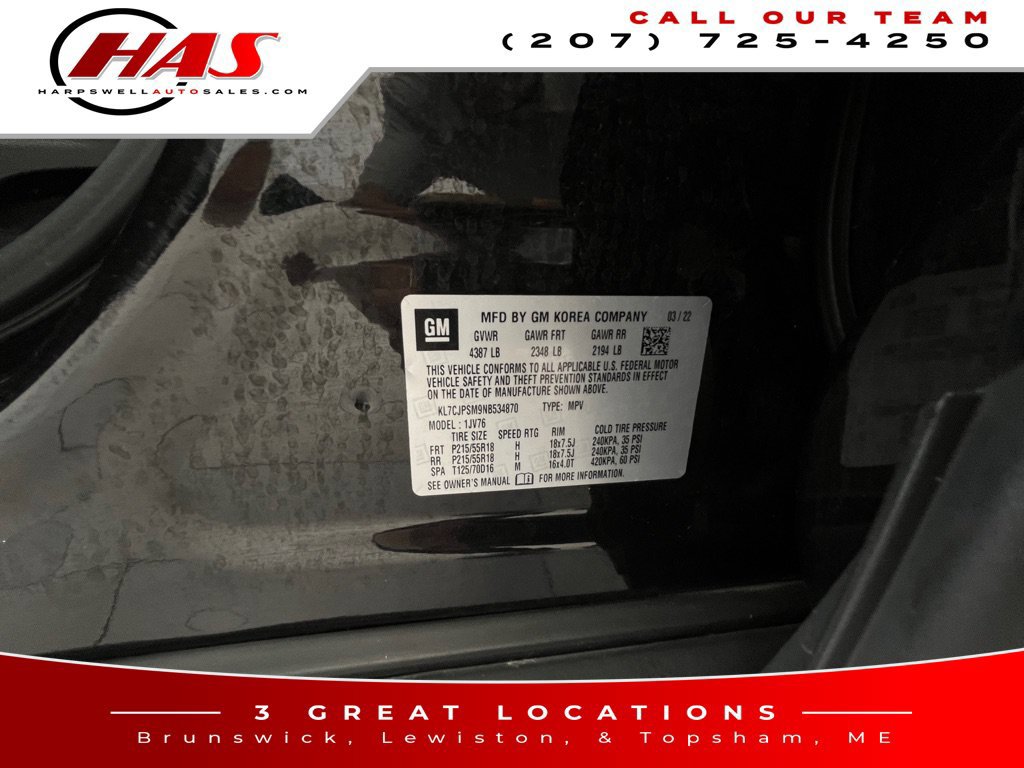 Used 2022 Chevrolet Trax LT w/ Midnight Edition AWD/4WD image 18