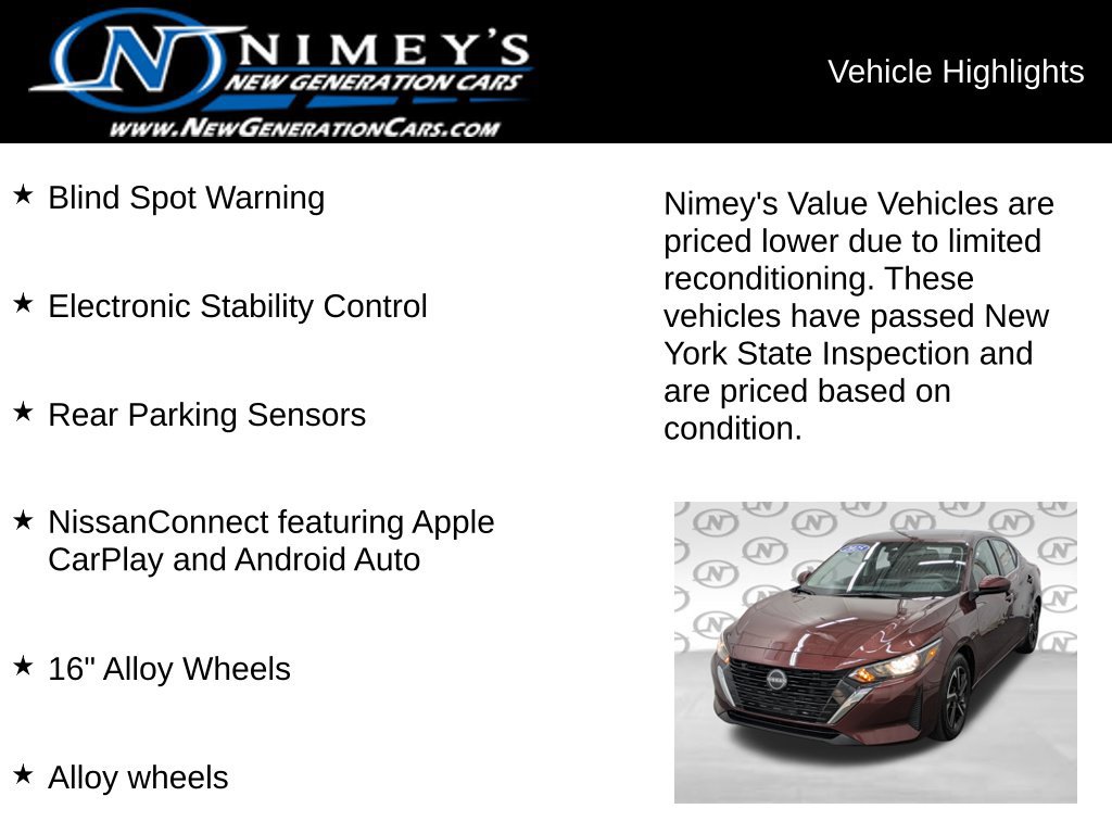 Used 2025 Nissan Sentra SV FWD image 10