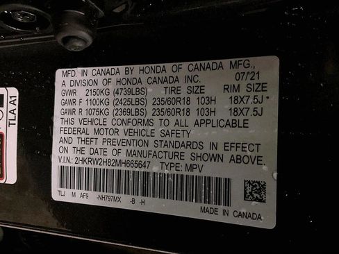 Used 2021 Honda CR-V EX-L image 32