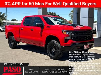 New 2026 Chevrolet Silverado 1500 Custom Trail Boss w/ LPO, Dark Essentials Package