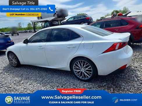 Used 2015 Lexus IS 250 AWD w/ Navigation System Package image 3