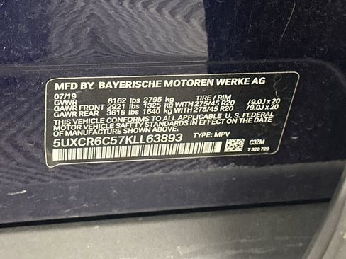 Used 2019 BMW X5 xDrive40i w/ Convenience Package AWD/4WD image 9