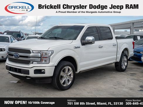 Used 2020 Ford F150 Platinum w/ Equipment Group 701A Luxury image 1
