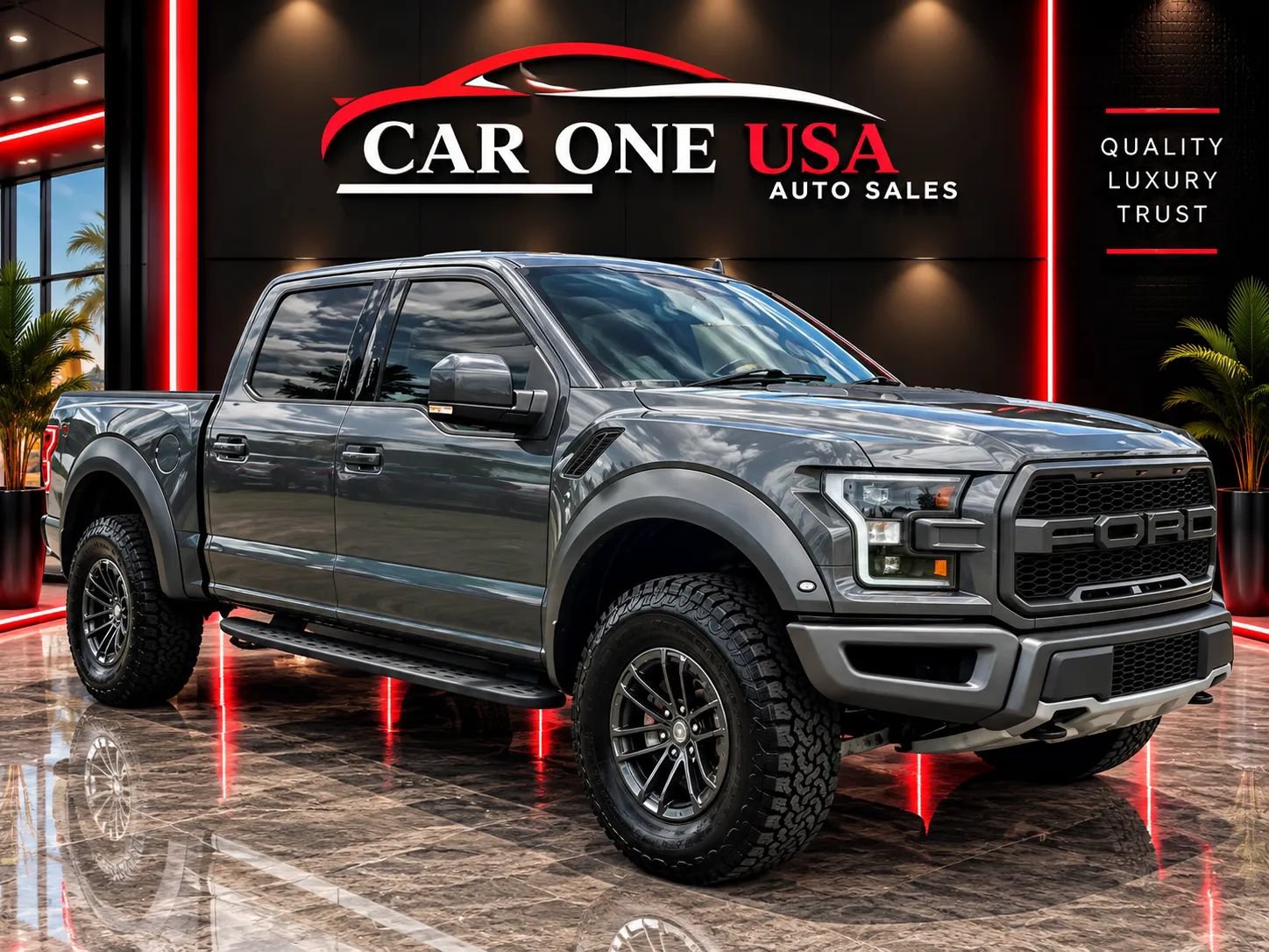 Used 2020 Ford F150 Raptor w/ Equipment Group 802A Luxury AWD/4WD image 1