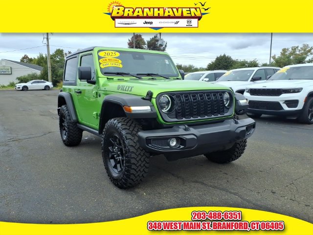 Certified 2025 Jeep Wrangler Sport AWD/4WD image 1