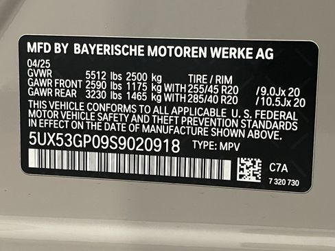 Used 2025 BMW X3 xDrive30i w/ Convenience Package image 25