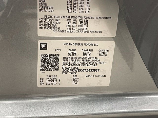 New 2026 Chevrolet Silverado 1500 RST w/ RST Select Package AWD/4WD image 25