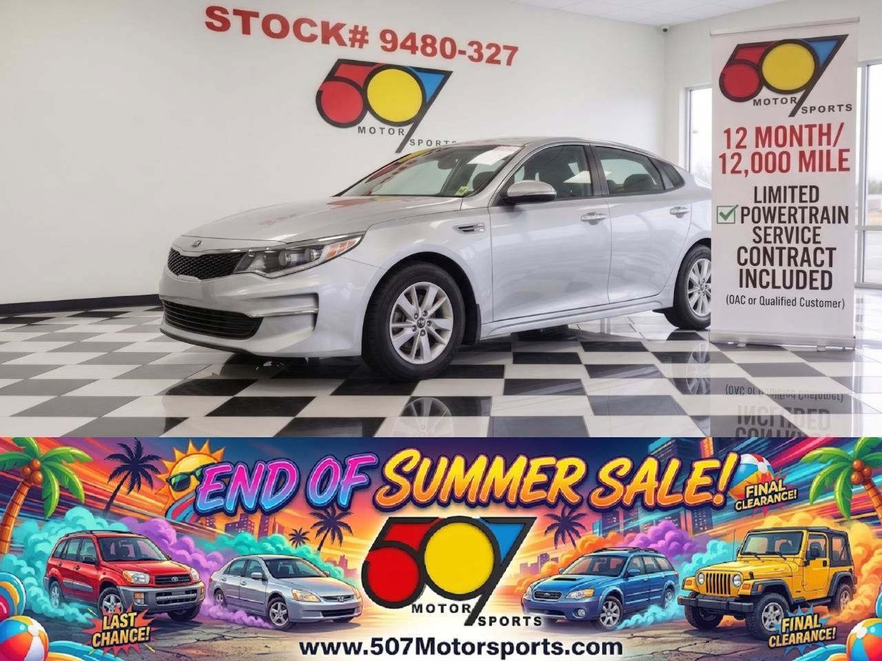 Used 2016 Kia Optima LX FWD image 1