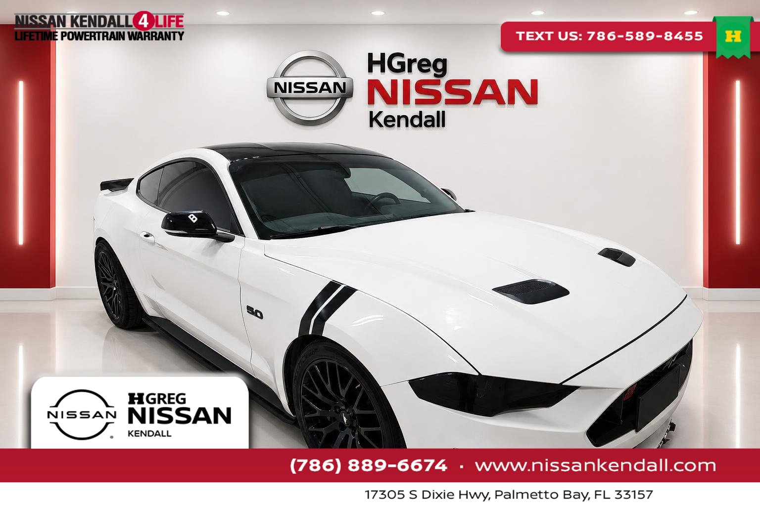 Used 2019 Ford Mustang GT w/ Black Accent Package RWD image 1