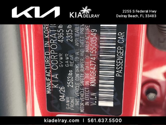 New 2026 Kia K5 GT-Line w/ GT-Line Premium Package FWD image 33