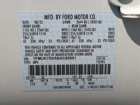 New 2025 Ford Explorer Active w/ Active Comfort Package image 17