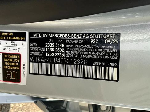 Certified 2026 Mercedes-Benz C 300 4MATIC Sedan image 25