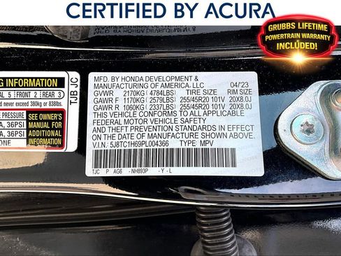 Used 2023 Acura RDX A-Spec FWD image 41