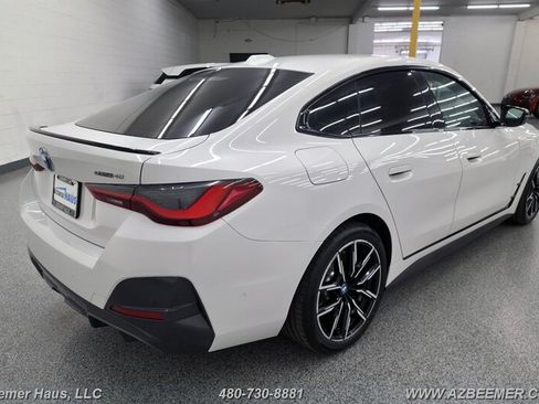 Used 2023 BMW i4 eDrive40 w/ M Sport Package RWD image 7