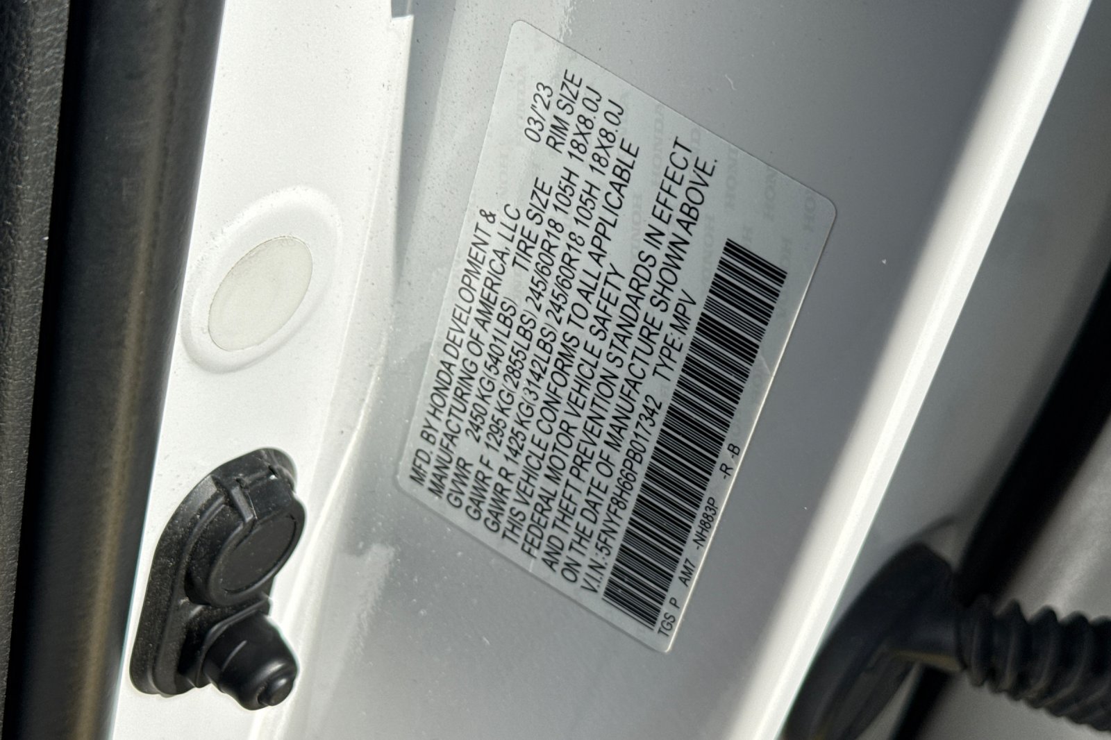 Certified 2023 Honda Passport TrailSport image 29