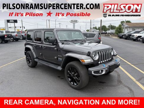 Used 2023 Jeep Wrangler Unlimited Sahara AWD/4WD image 1