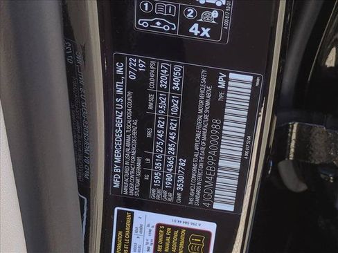 Certified 2023 Mercedes-Benz EQS 580 4MATIC SUV image 26
