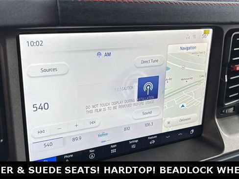 New 2025 Ford Bronco Raptor w/ Interior Carbon Fiber Pack image 14