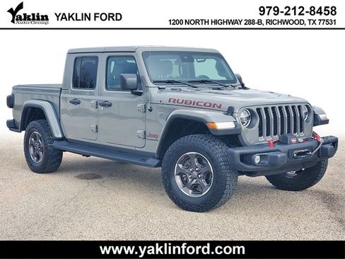 Used 2022 Jeep Gladiator Rubicon w/ LED Lighting Group image 1
