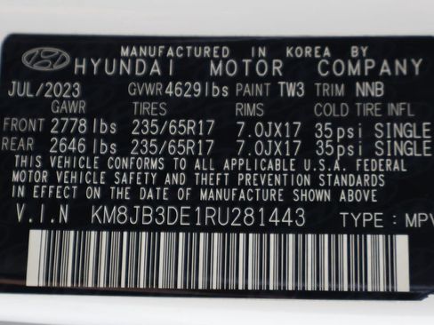 Used 2024 Hyundai Tucson SEL FWD image 53