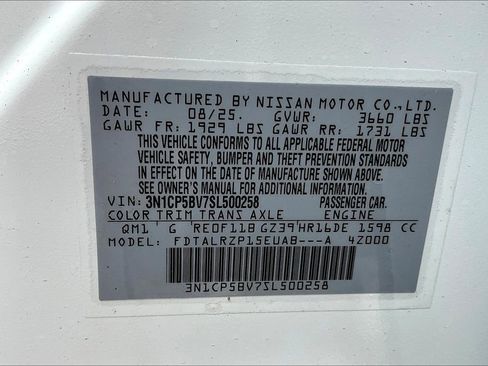 New 2025 Nissan Kicks Play S image 26