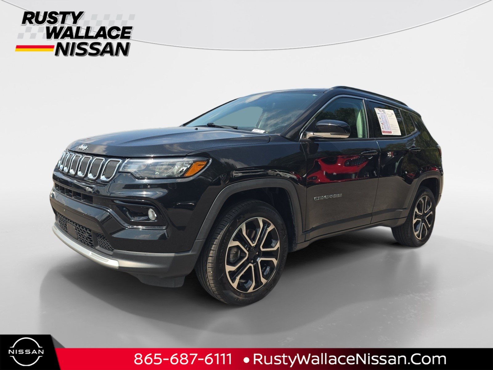 Used 2022 Jeep Compass Limited AWD/4WD image 1