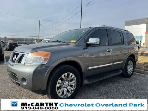 Used 2015 Nissan Armada Platinum w/ 2nd Row Captain Seat Package image 6
