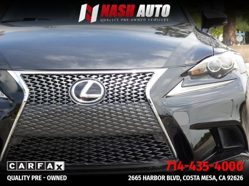 Used 2014 Lexus IS 250 w/ F-Sport Package RWD image 6