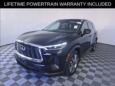 Certified 2025 INFINITI QX60 Luxe w/ Cargo Package AWD/4WD image 3