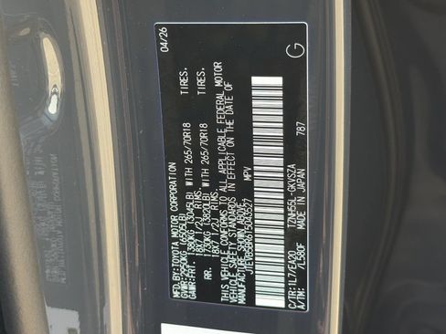 New 2026 Toyota 4Runner TRD Off-Road Premium AWD/4WD image 36