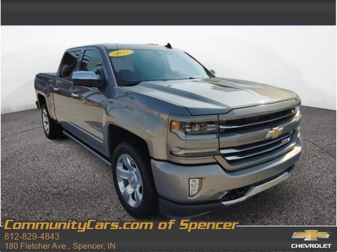 Used 2017 Chevrolet Silverado 1500 LTZ Z71 w/ LTZ Plus Package AWD/4WD image 1