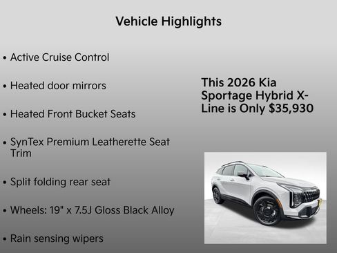 New 2026 Kia Sportage X-Line image 10