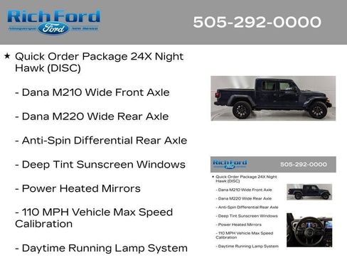 Used 2025 Jeep Gladiator Sport AWD/4WD image 19