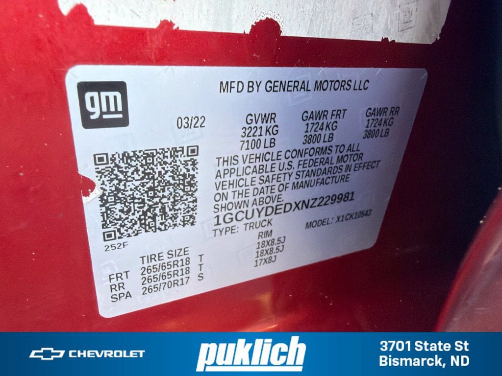 Used 2022 Chevrolet Silverado 1500 LT AWD/4WD image 34