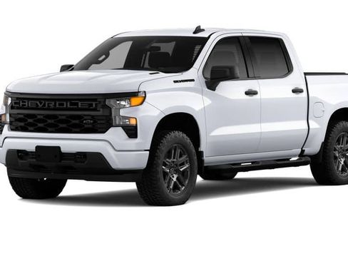 New 2026 Chevrolet Silverado 1500 Custom w/ Turbomax Blackout Package RWD image 43