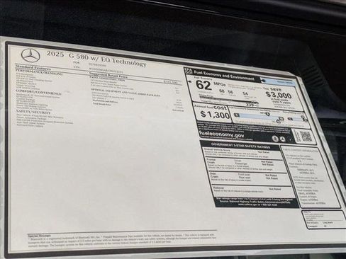 New 2025 Mercedes-Benz G 580 w/ EQ Technology image 21