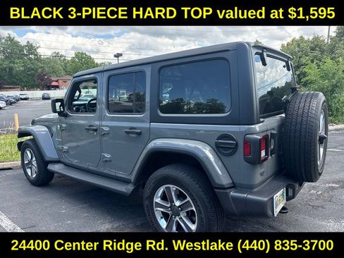 Used 2021 Jeep Wrangler Unlimited Sahara AWD/4WD image 4