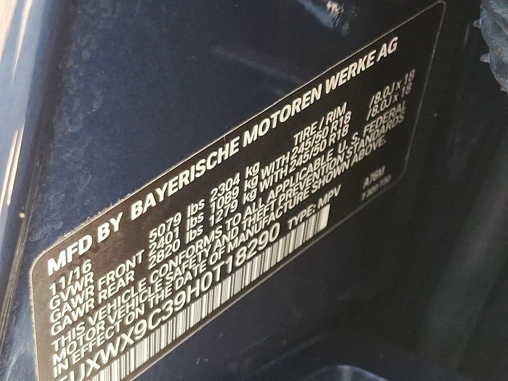 Used 2017 BMW X3 xDrive28i AWD/4WD image 27
