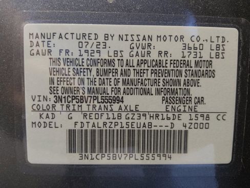 Used 2023 Nissan Kicks S FWD image 33
