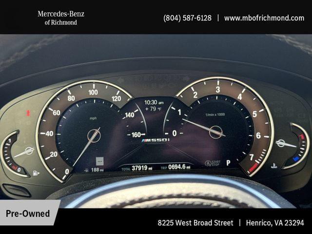 Used 2018 BMW M550i xDrive AWD/4WD image 23