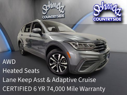 Certified 2023 Volkswagen Tiguan S w/ Driver Assistance Package AWD/4WD image 1