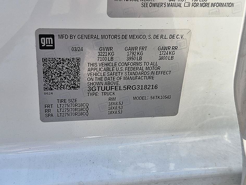 Used 2024 GMC Sierra 1500 AT4X w/ AT4X AEV Edition AWD/4WD image 39
